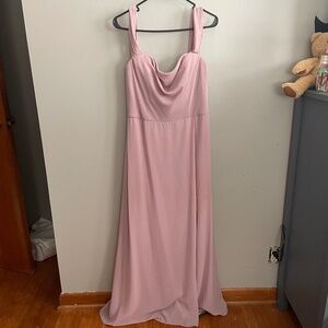 Celebrate D8 Studio Davids Bridal Size 12 Formal Light Pink Dress